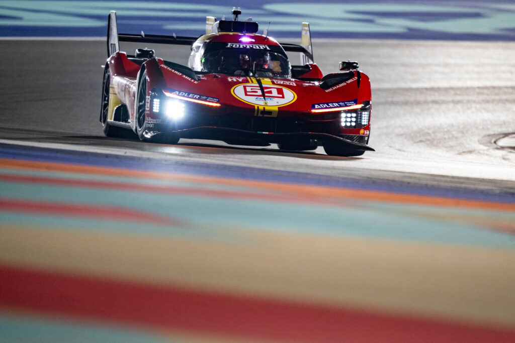 Ferrari estrenando sus nuevos colores