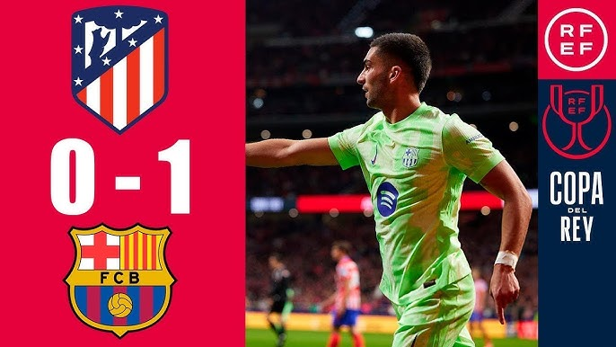Barcelona gana 1-0 al Atlético de Madrid y habrá clásico en la final de la Copa del Rey